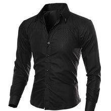 Load image into Gallery viewer, SHUJIN 5XL Casual Long Sleeve Formal Shirts Men Slim Fit Basic Business Dress Shirts Office Social Blouse Shirts Homme Tops