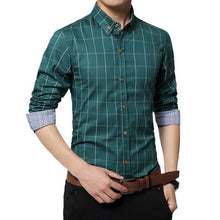 Load image into Gallery viewer, SHUJIN 5XL Casual Long Sleeve Formal Shirts Men Slim Fit Basic Business Dress Shirts Office Social Blouse Shirts Homme Tops