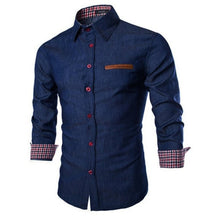 Load image into Gallery viewer, ZOGAA 2019 Hot New Brand Men's Spring Autumn Long Sleeve Male Shirt Cotton Business Slim Fit Shirt Streetwear Casual Shirts